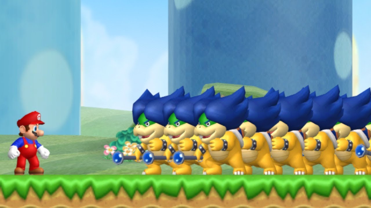 Can Mario Beat 999 Ludwig´s in New Super Mario Bros. Wii ?