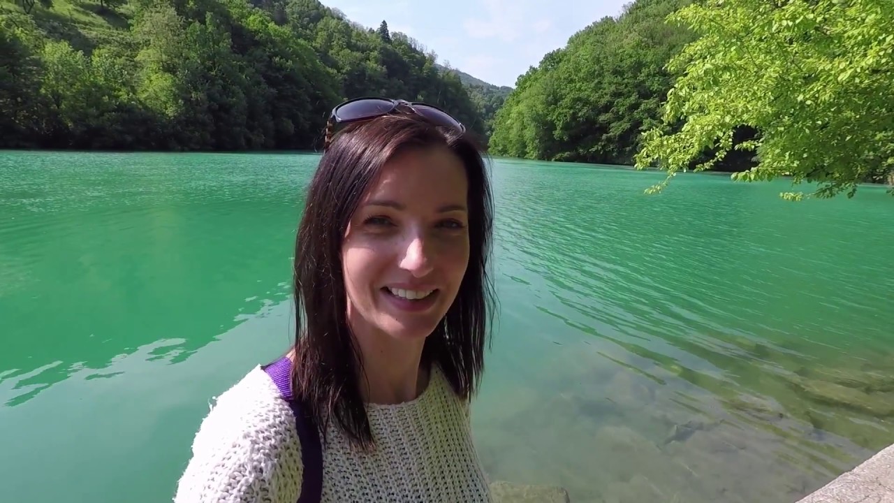 Stunning Soča River in Slovenia