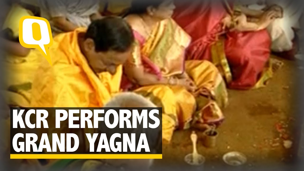 &lsquo;Maha Yagam&rsquo; at KCR&rsquo;s Farmhouse Draws Flak from Opposition