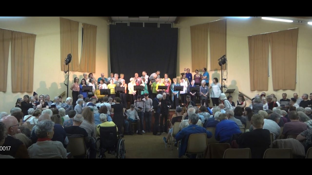 Concert  des 3 chorales pour l'association COLOSSE AUX PIEDS D'ARGILE Champigny-sur-Veude   13/04/24