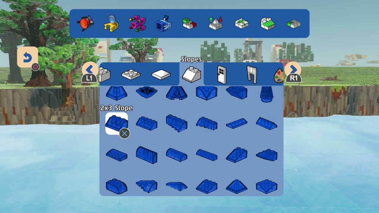 Building the Police Water Scooter - Lego Worlds