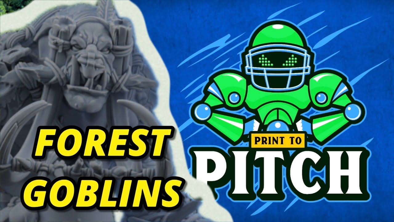 Brutefun Forest Goblins Team - 3D Printing Blood Bowl | Print to Pitch