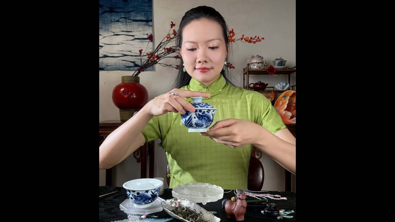 Organic Tibet Green Tea Ceremony 🍵
