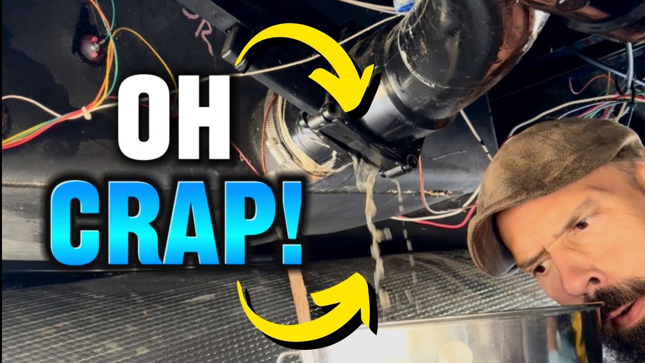 How to Replace an RV Black Tank Gate Valve