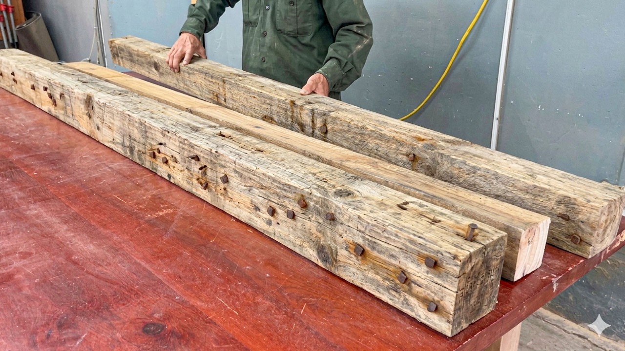 Crazy Woodworking Ideas Could Change Everything // Transform Old Wood Into a Luxurious Classic Chair