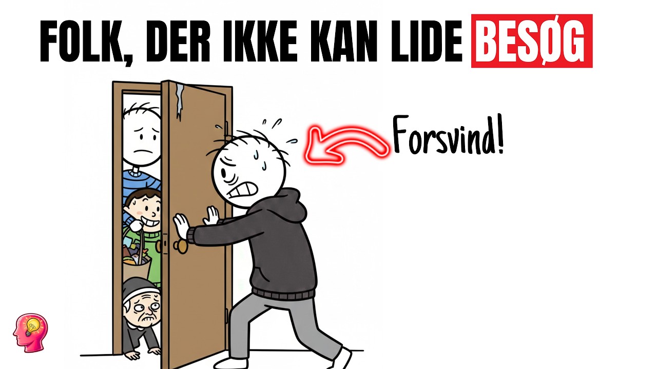 Psykologien bag mennesker, der HADER uventede besøg