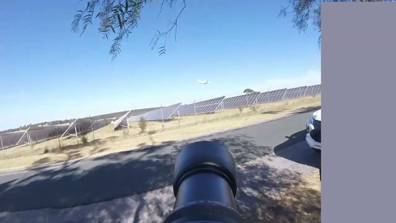 GoPro Camera POV - Melbourne airport spotting (Canon 5D II + EF 75-300 III)