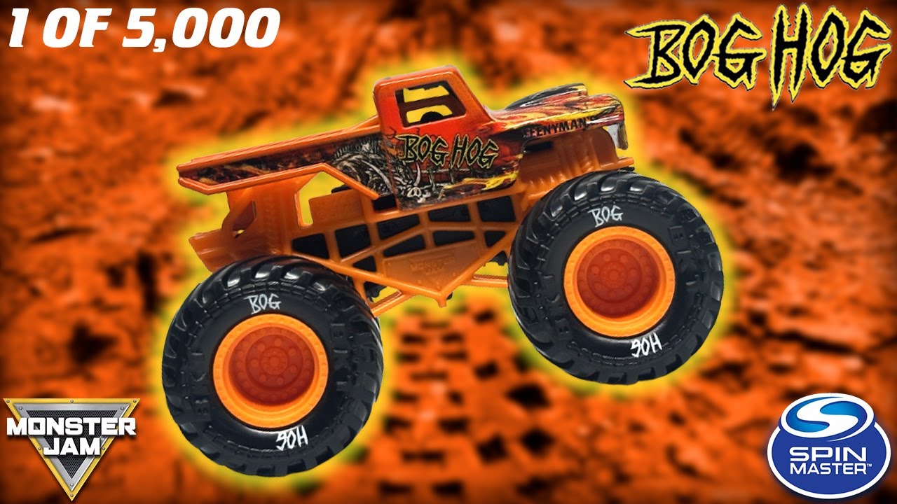 SPIN MASTER MONSTER JAM BOG HOG MEGA TRUCK EXCLUSIVE
