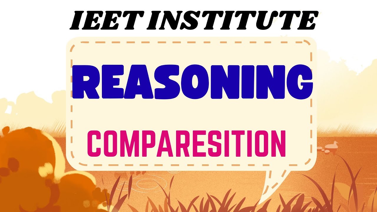 REASONING Comparesition  by SARAT SIR | BANKING, SSC, RAILWAY ALL COMPETITIVE EXAM |