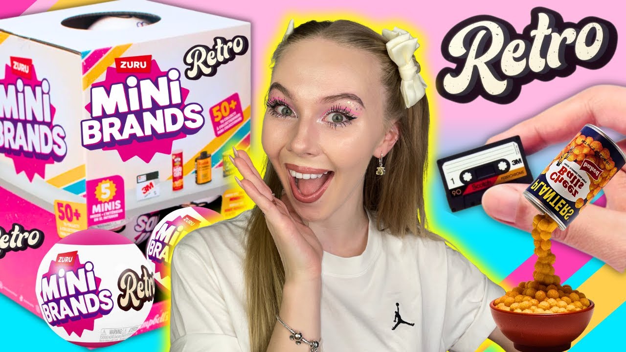 MINI BRANDS RETRO 📻 | Retro | Mini Brands | Zuru | Pattje