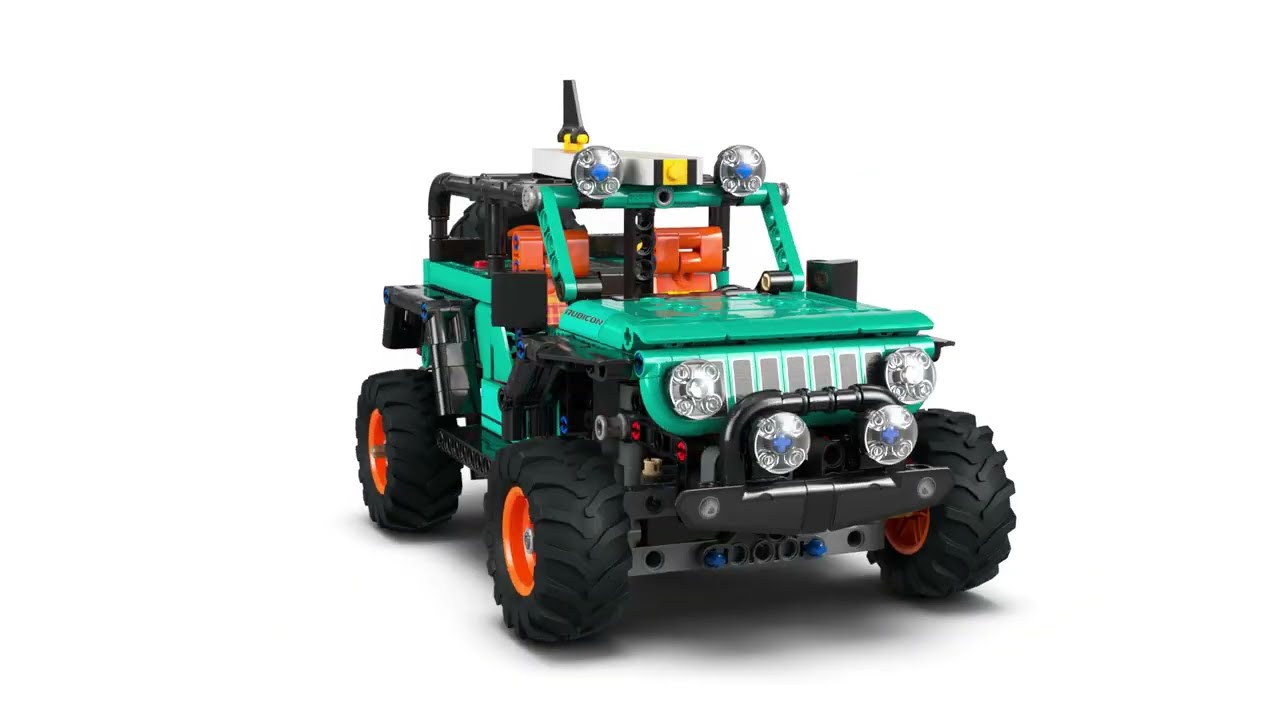 LEGO Technic Jeep Wrangler Rubicon SUV Construction Set 42227