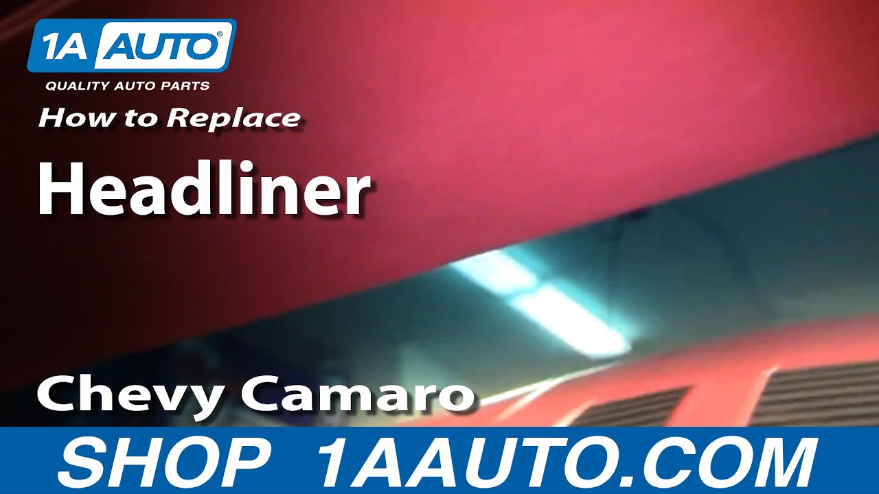 How to Replace Headliner 82-92 Chevy Camaro