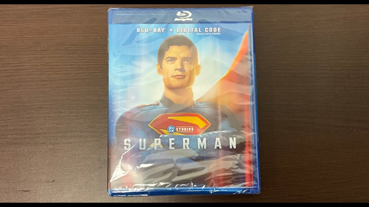 Superman Blu Ray Unboxing