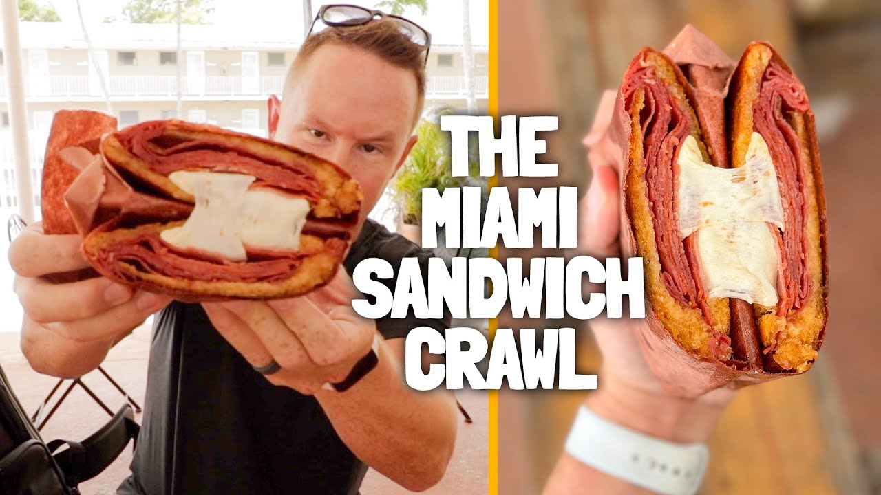 Eating Iconic South Miami Sandwiches For A Full Day with @Kevin E. | *TRAVEL FOOD CRAWL*