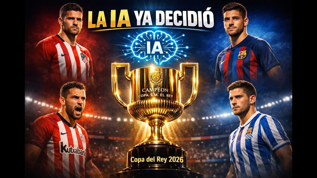 LA IA PREDICE LA COPA DEL REY 2026 🤖🏆 | ¿Quién llega a la final y quién la gana?