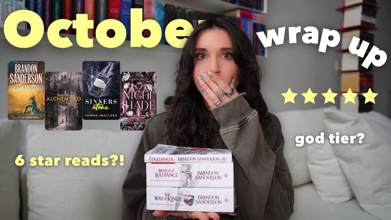 13 книг, которые я прочитал в октябре 🖤🎃 | Итоги чтения в октябре 📚