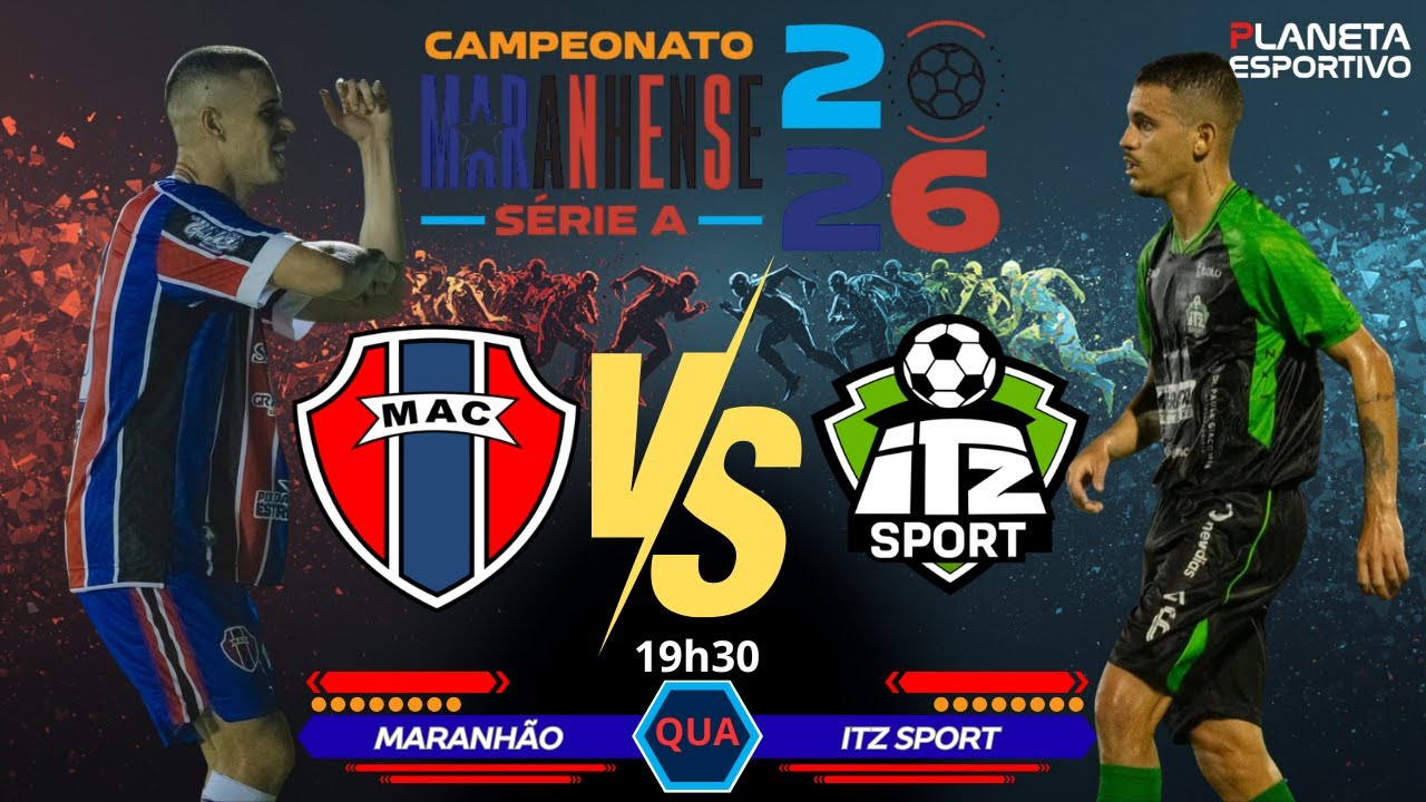 AO VIVO MARANHÃO X ITZ SPORT | CAMPEONATO MARANHENSE 4ª RODADA - 21/01/2026
