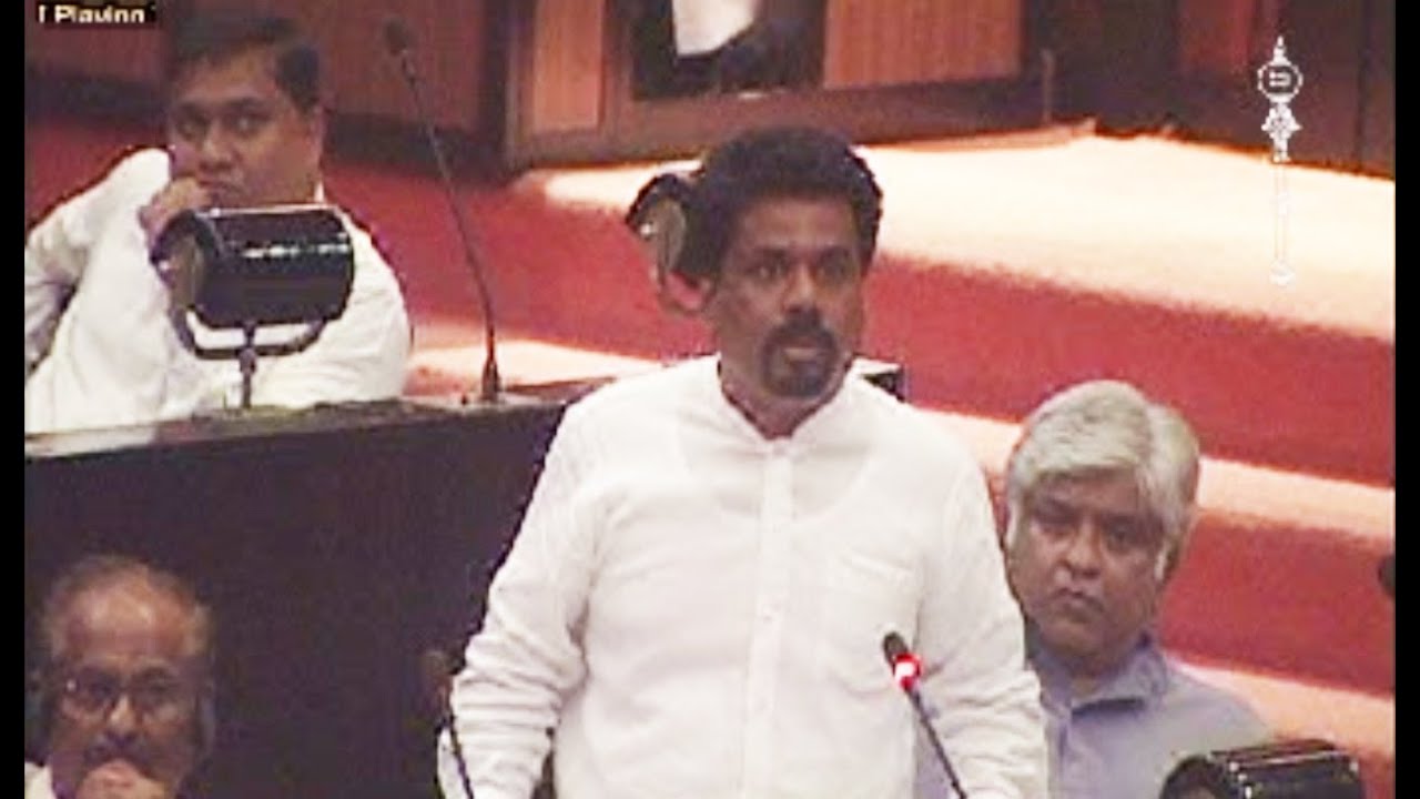 Anura Dissanayake Parliament Speech - 2014.05.21