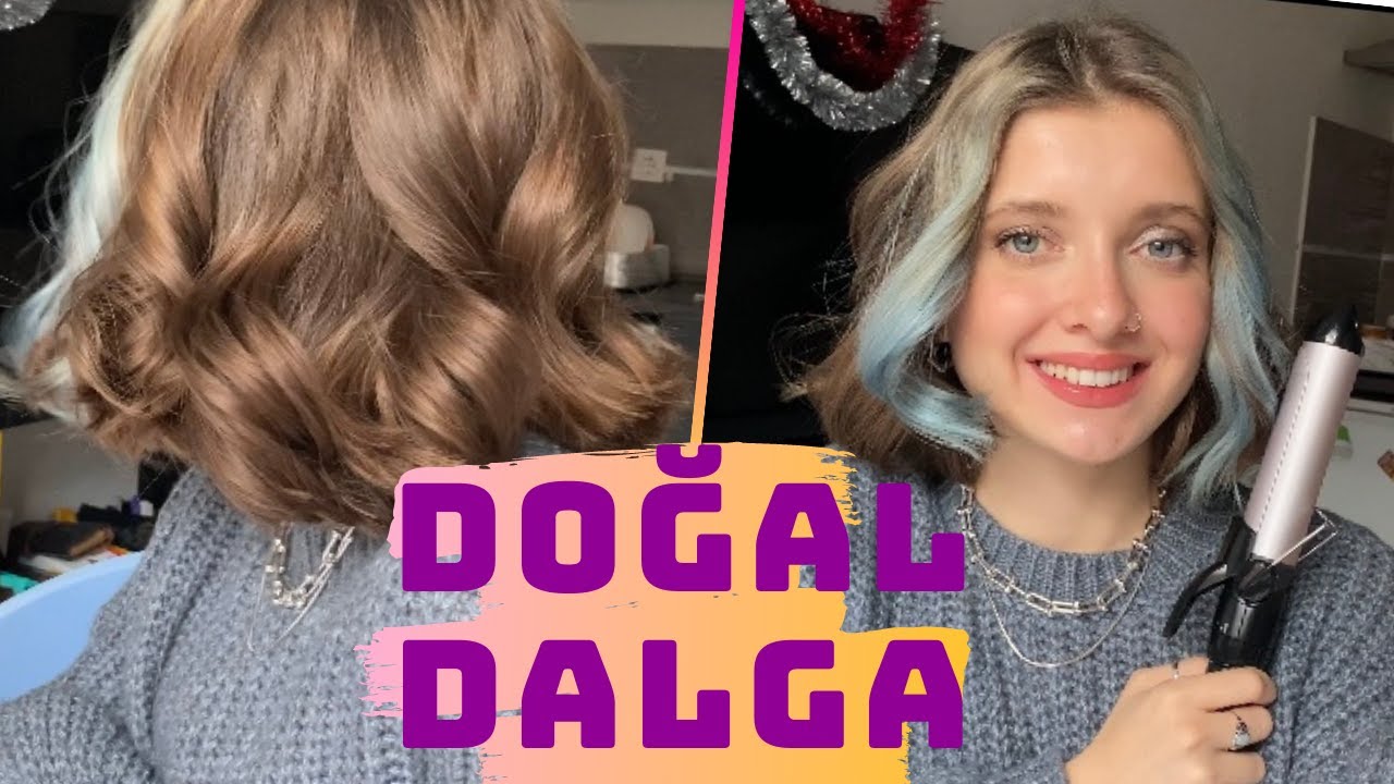 KISA SAÇLAR İÇİN MAŞA | Babyliss maşa ile doğal dalga yapma