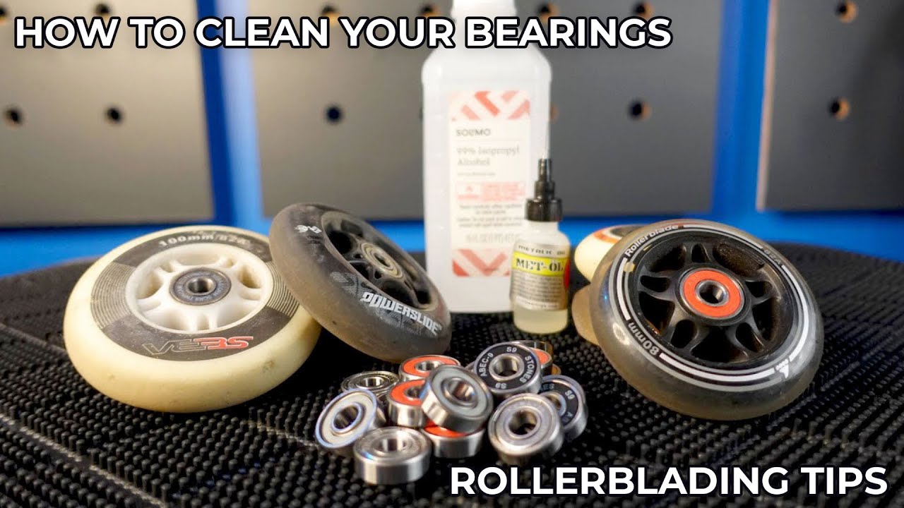 How to Clean Your Inline Skate Bearings // Rollerblading Tips