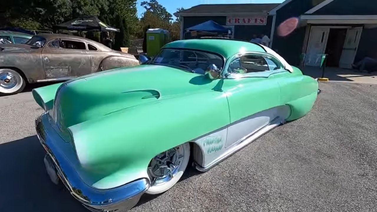 James Dean Run/Car Show 2021 Fairmount, IN. and the cars leaving!