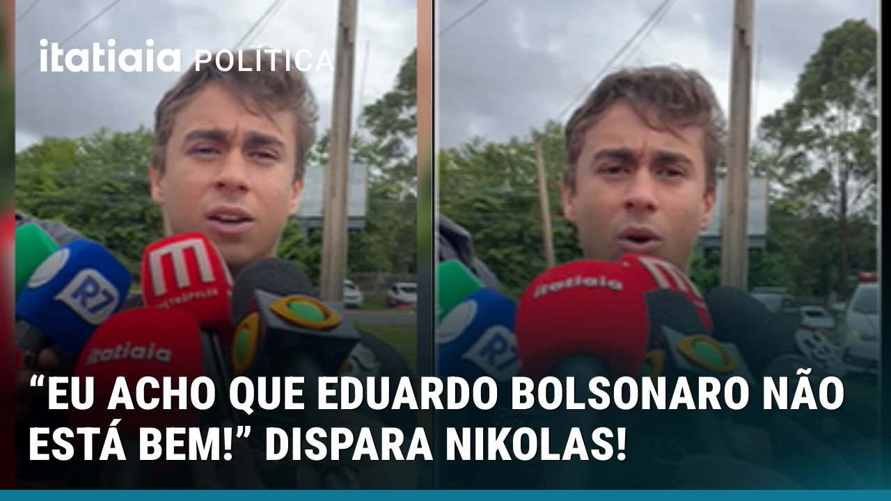 APÓS VISITA A BOLSONARO NA PAPUDINHA, NIKOLAS FERREIRA REBATE CRÍTICAS FEITAS POR EDUARDO BOLSONARO!