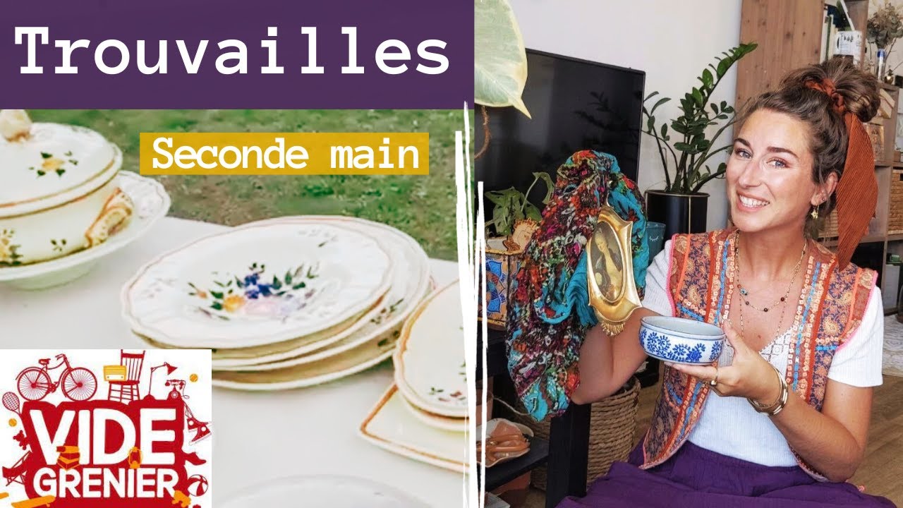 Trouvailles de seconde main : je vous emmène avec moi ! 😃 #videgrenierlive