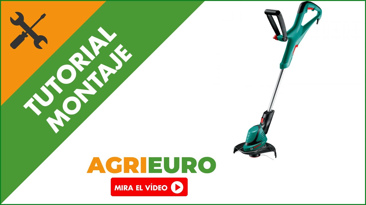 Montaje Cortabordes eléctrica Bosch ART 27 - Motor de 450W - Diámetro de corte 27 cm