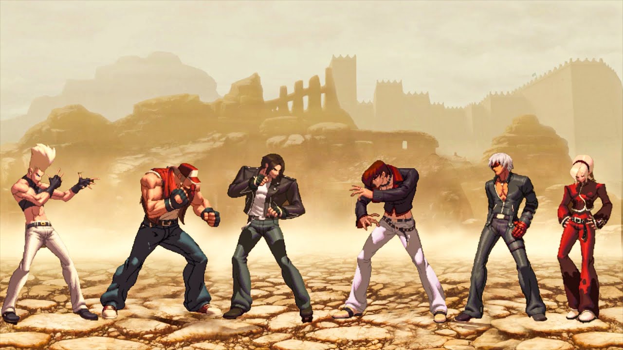 Kyo vs Iori Team Battle - KOF XIII