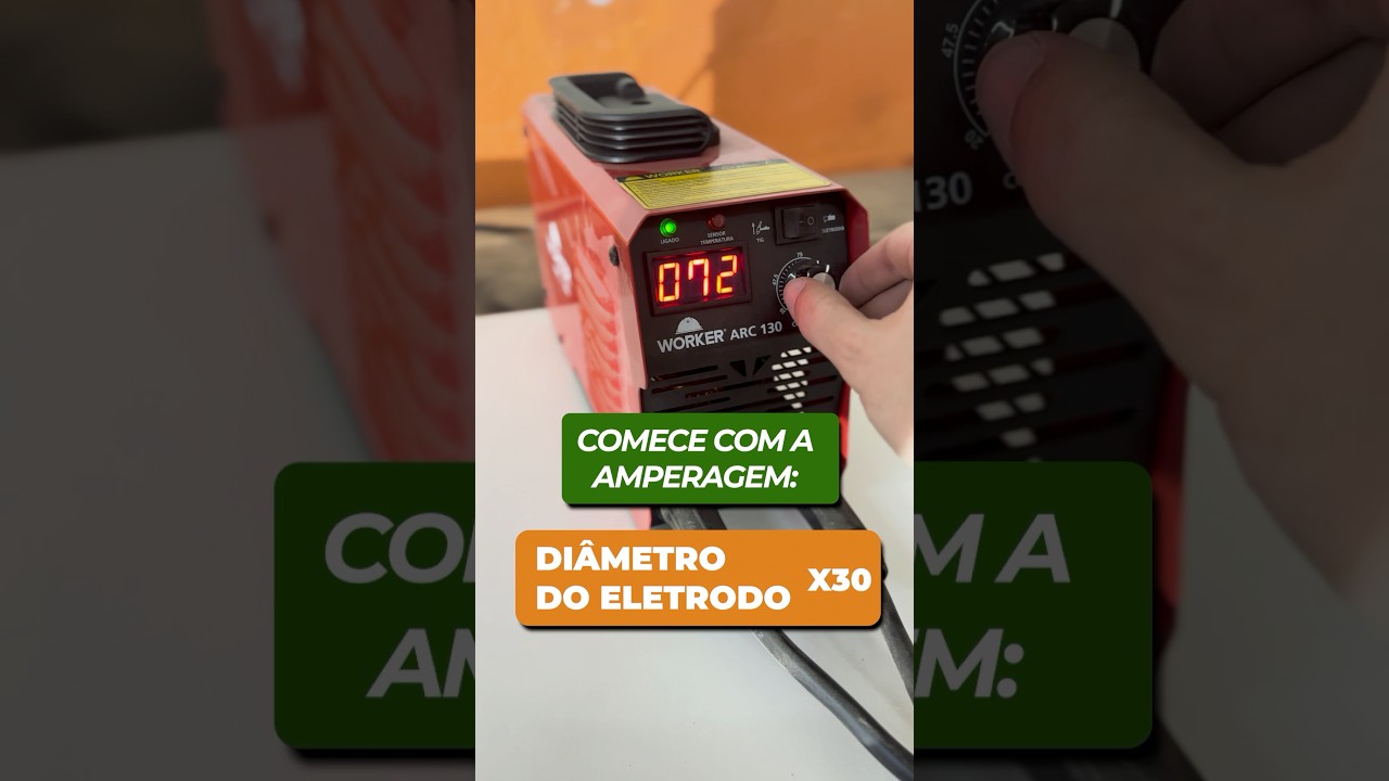 Por que o eletrodo gruda na hora da solda? 🔥 Aqui vc encontra alguns motivos.