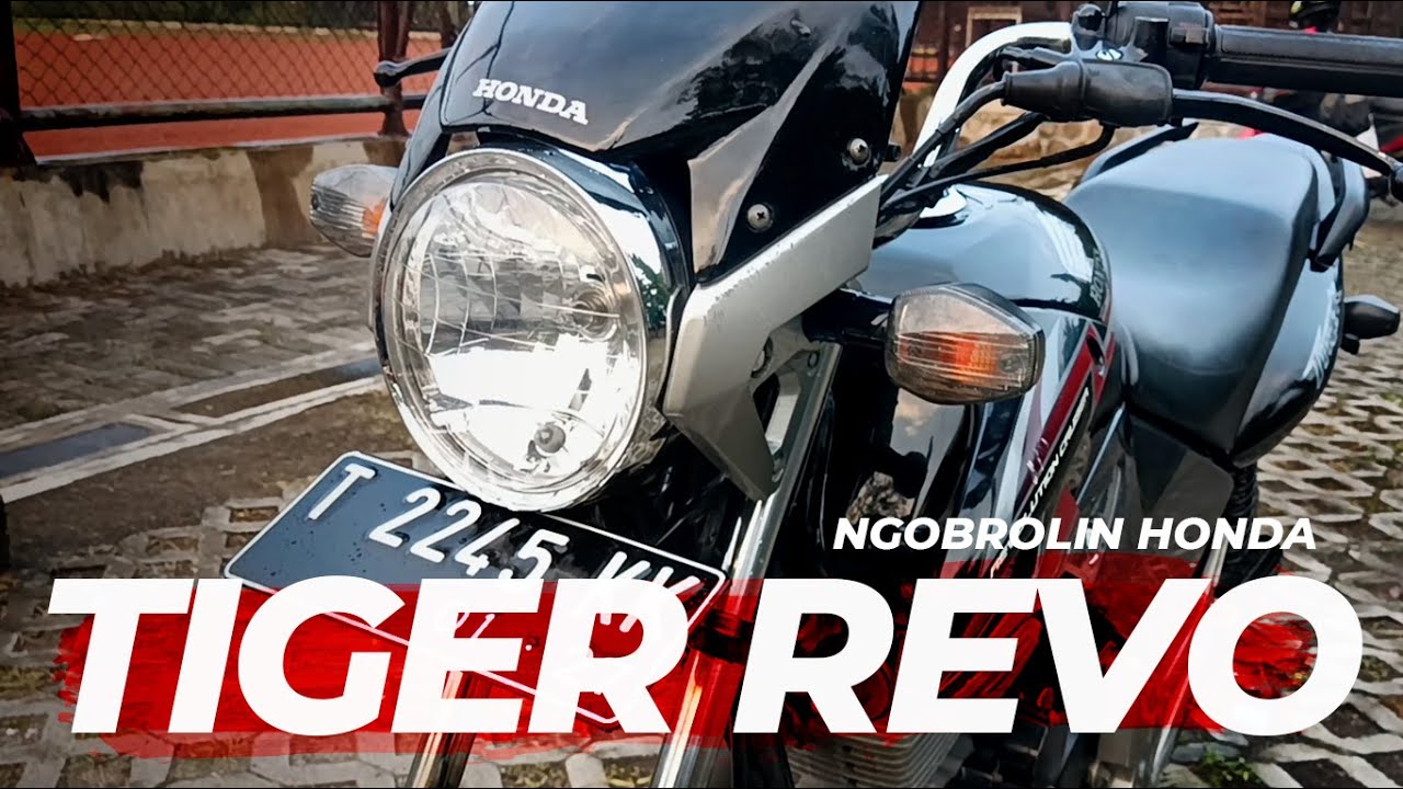 HONDA TIGER REVO 200CC - Motor Kenangan Cocok Buat Touring