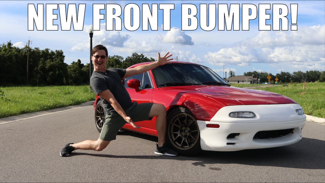 Miata Racing Beat Front Bumper Install