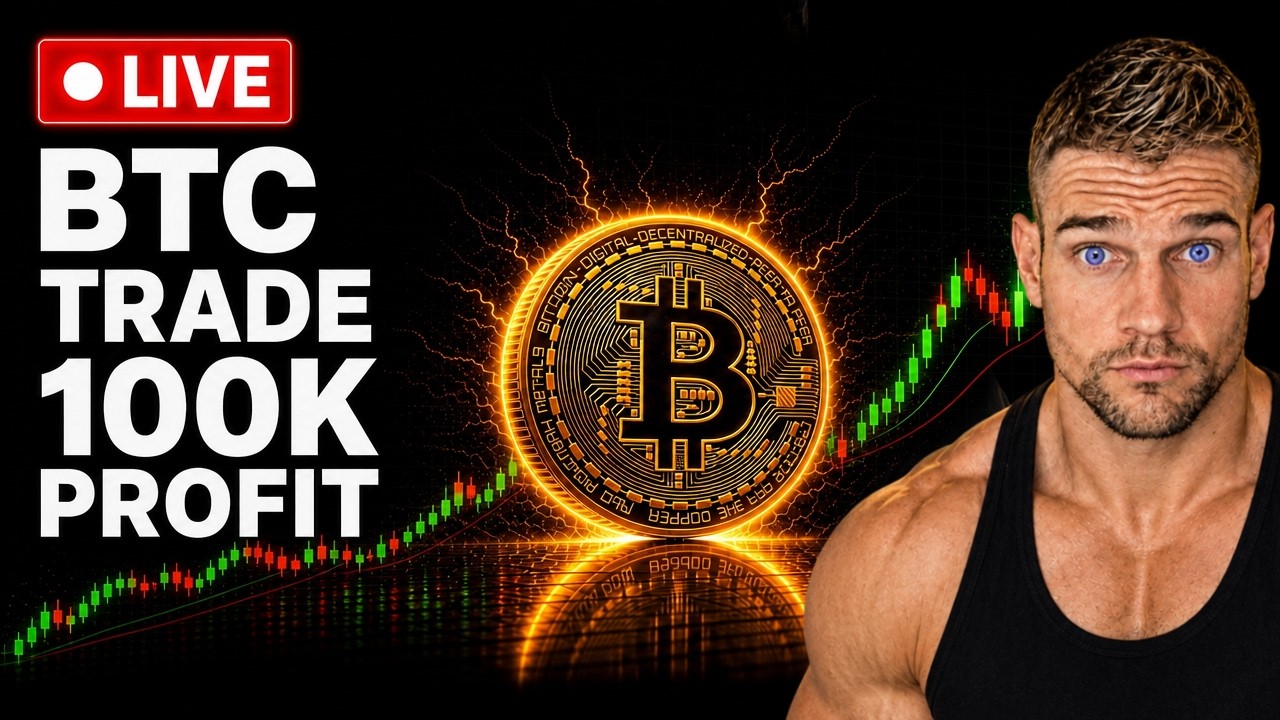ПРЯМАЯ ТРАНСЛЯЦИЯ ТОРГОВЛИ БИТКОИНОМ! ЭТО МЕНЯЕТ ВСЁ (ПРИБЫЛЬ 100 000,00)
