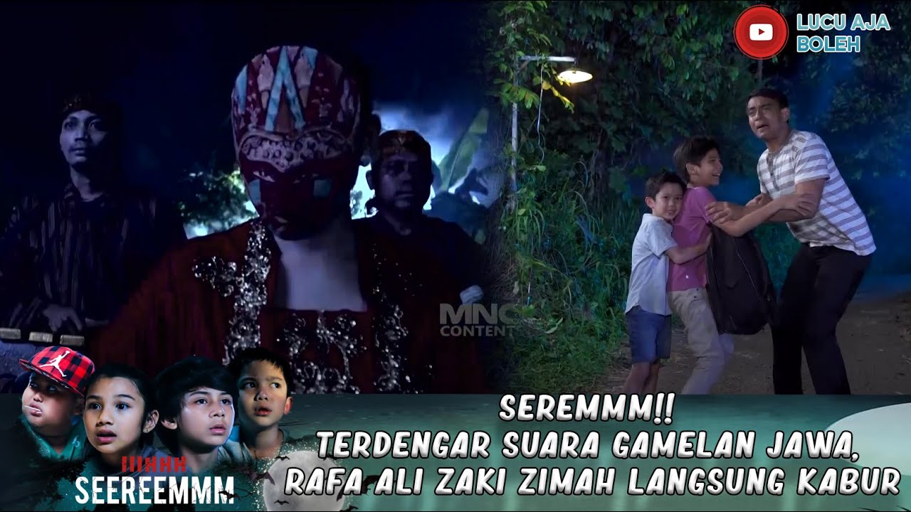 SEREMMM!! TERDENGAR SUARA GAMELAN JAWA, RAFA ALI ZAKI ZIMAH LANGSUNG KABUR - IH SEREM