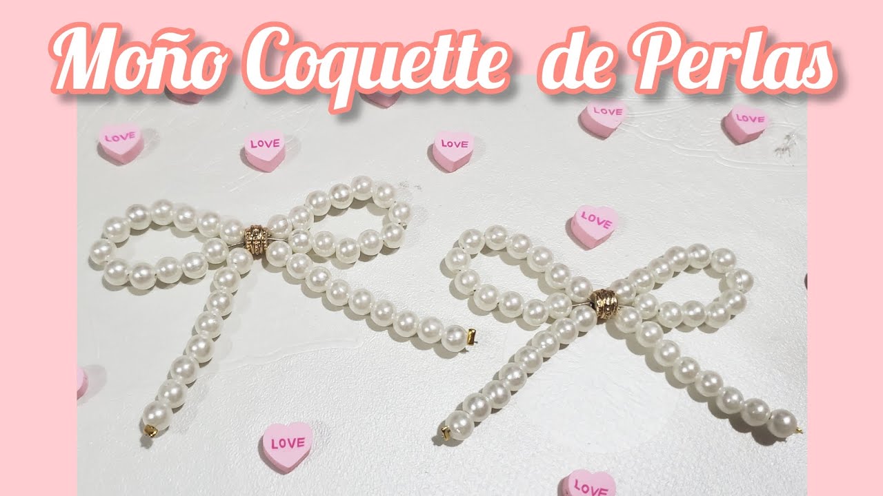 mo&ntilde;o coquette de perla en tendencia