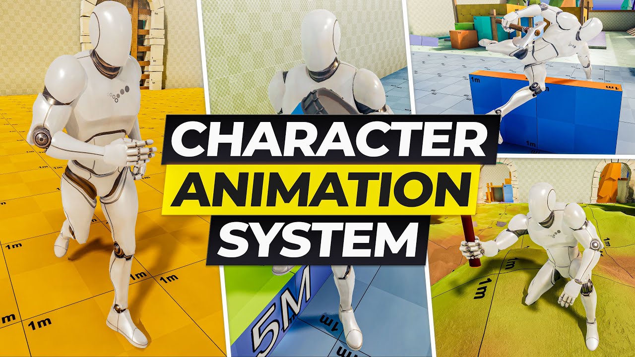 Character Animation System for Unity - Showcase
