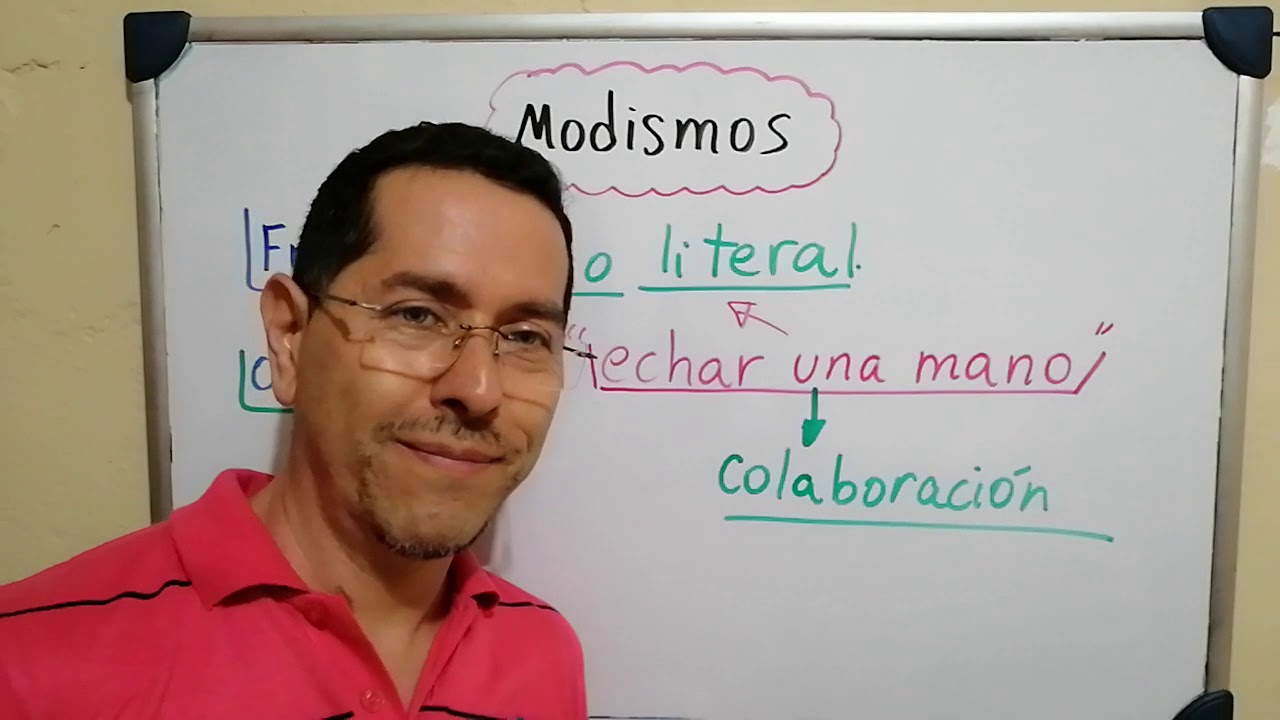 Los modismos.