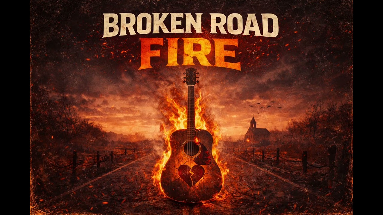 Broken Road Fire | Dark Country Anthem for Lost Loves & Broken Memories