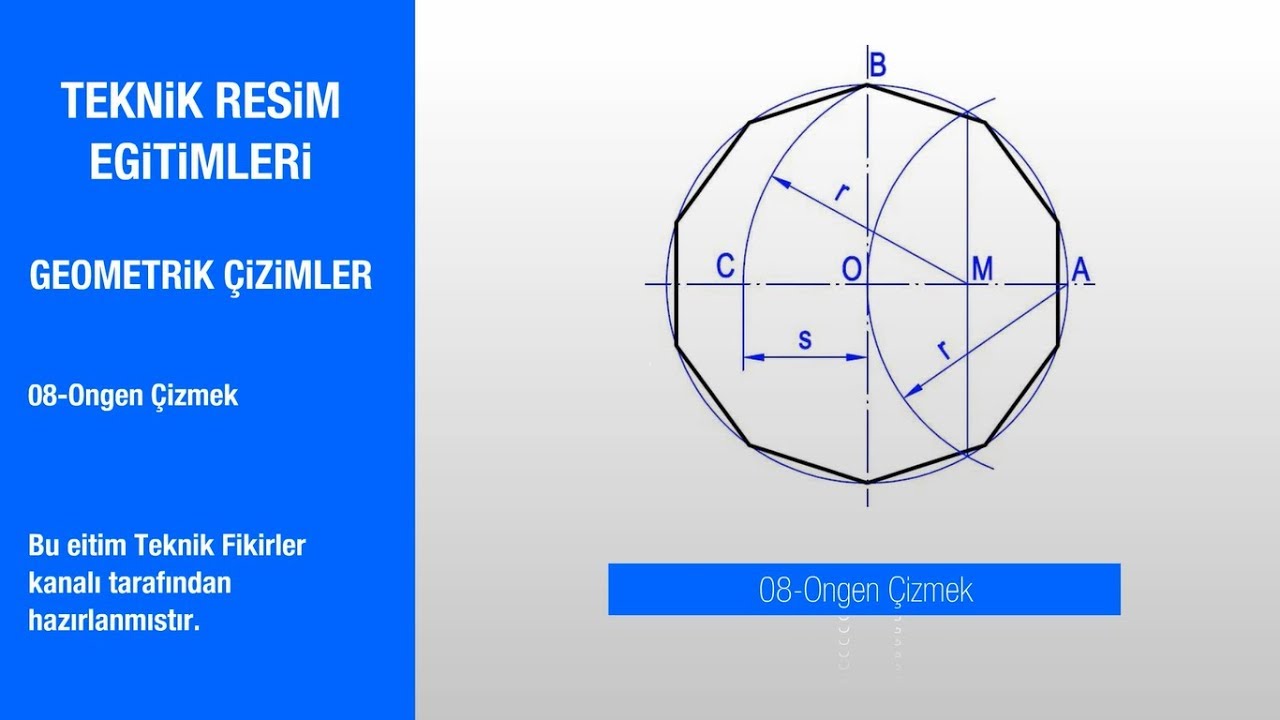 Daire Yardımı ile Ongen Çizmek
