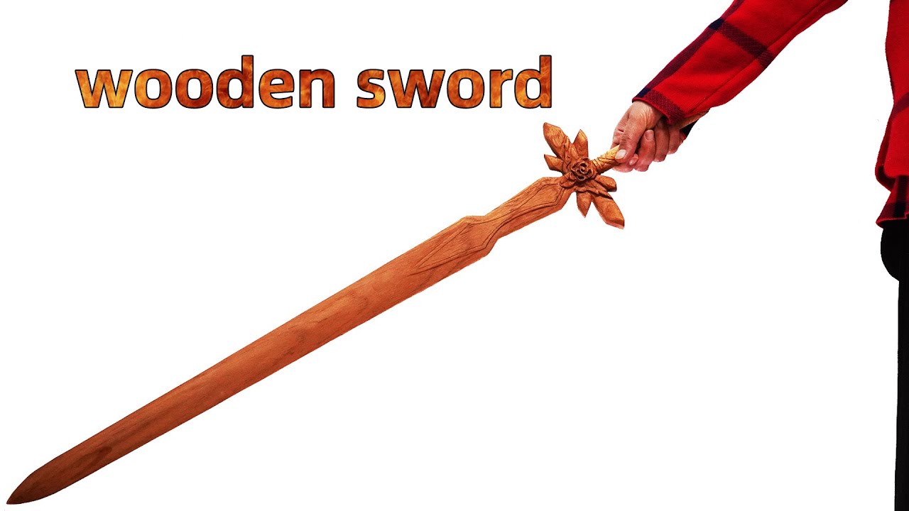 How to make a【Sword Art Online】Blue Rose Sword/wooden sword