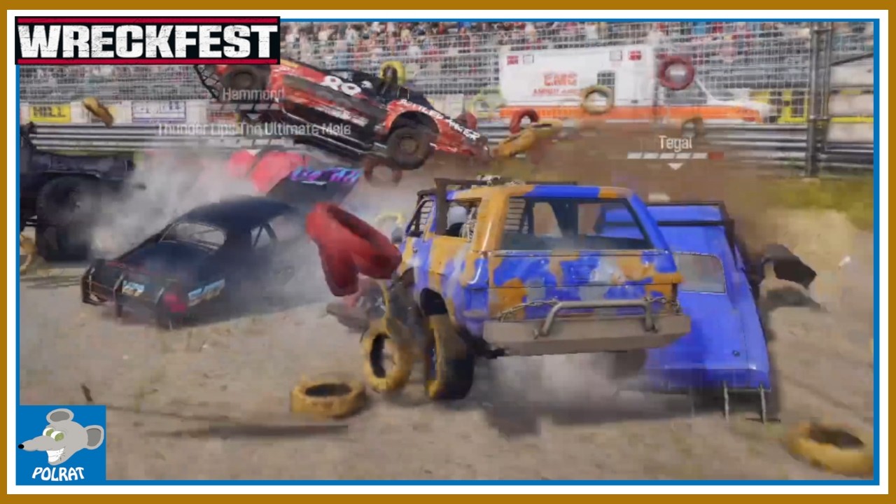 More INSANE Crazy Wreckfest Crashes and Remembering NiceWorkLenny