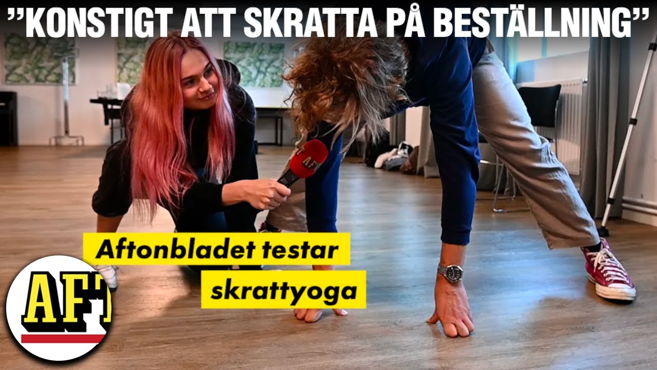 Aftonbladet testar skrattyoga mot höstdepression