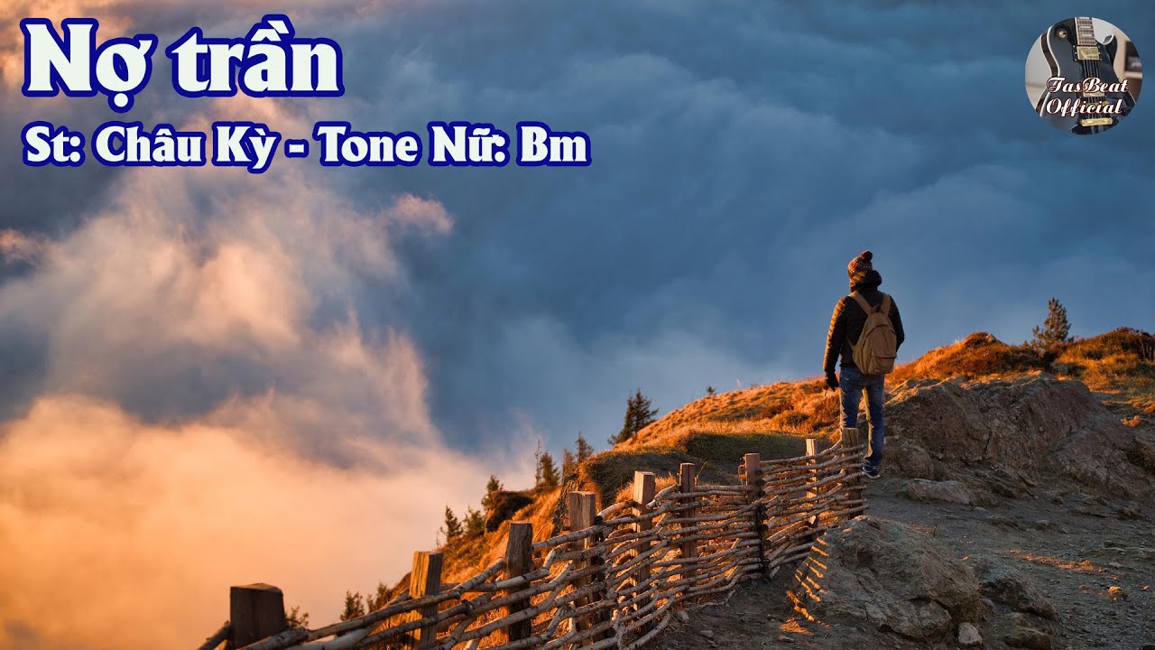 Karaoke Nợ Trần Tone Nữ | TAS BEAT