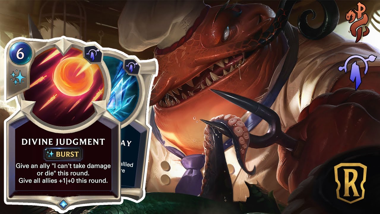THIS IS A UNLIMITED EATING DECK!! | TAHM KENCH + TARIC DECK | Legends of Runeterra