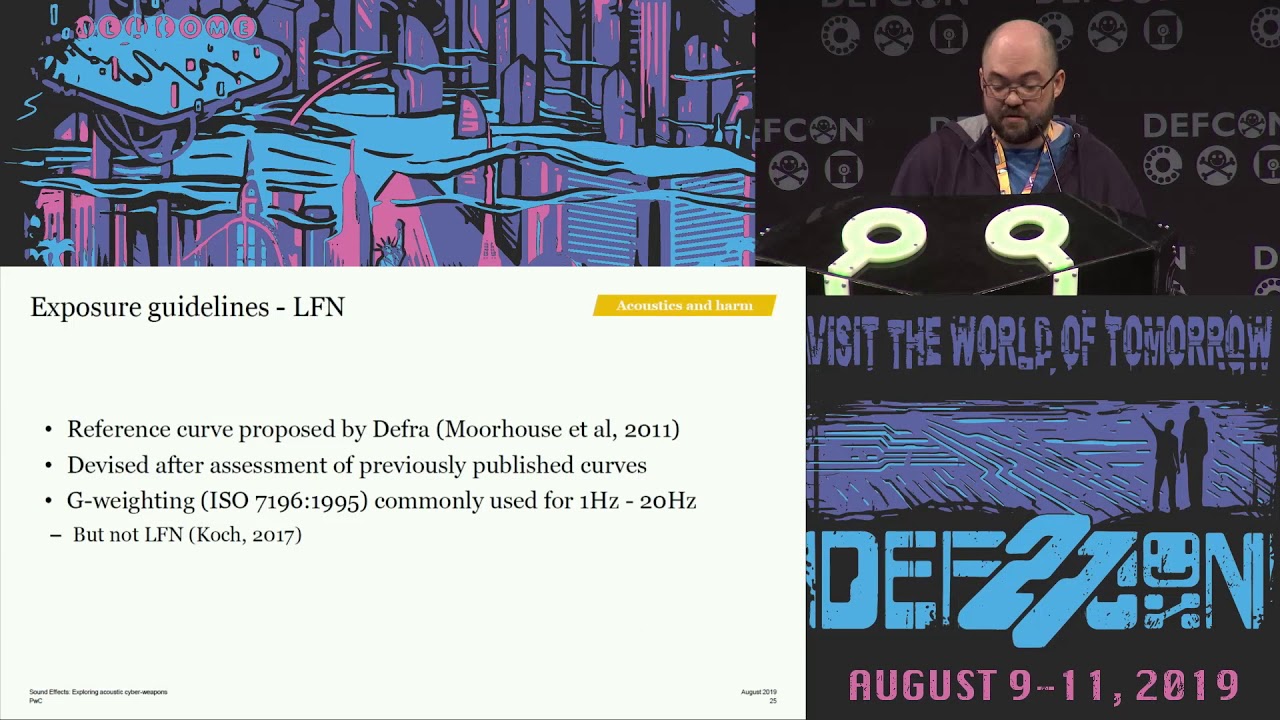 Matt Wixey - Sound Effects Exploring Acoustic Cyberweapons - DEF CON 27 Conference