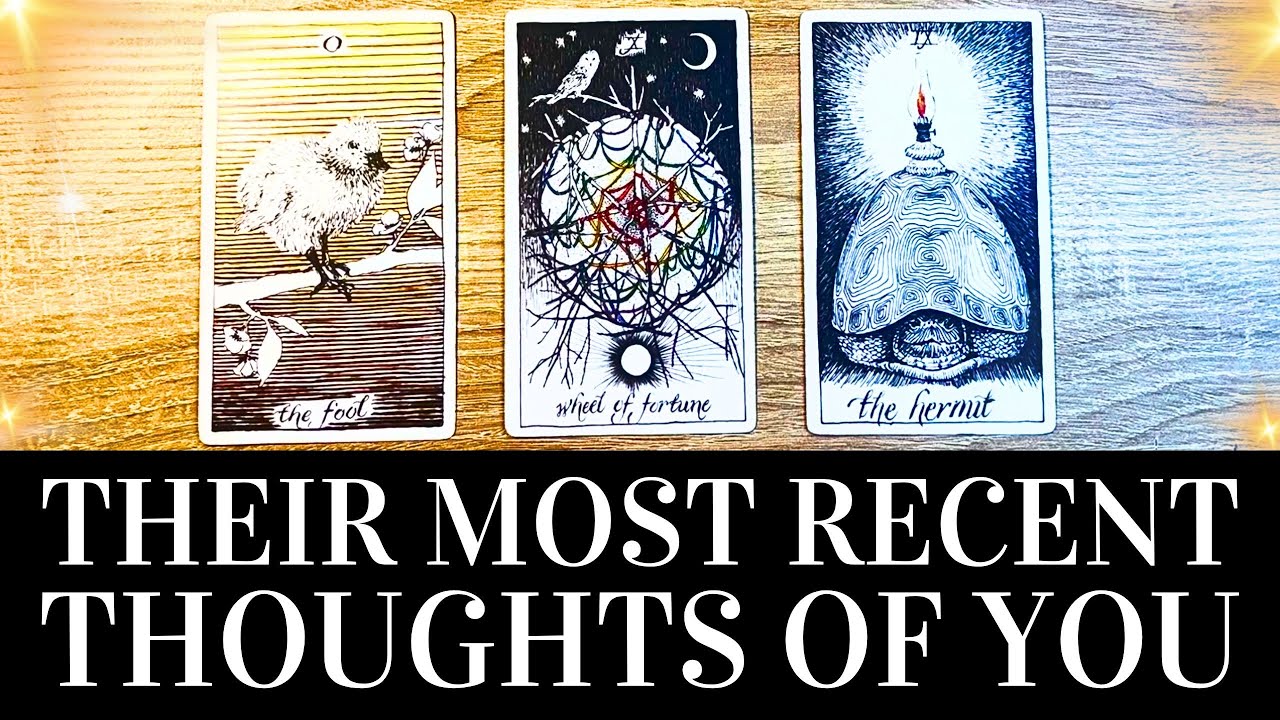 PICK A CARD 🥰🔮THEIR THOUGHTS OF YOU RECENTLY 🔮🥰 + CHANNELED Messages From Them ❤️ Love Tarot Reading
