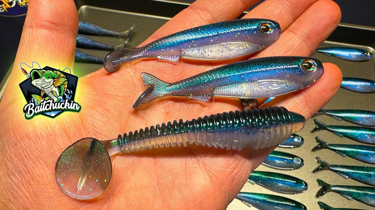 SIMPLE Shad Color For Soft Plastic Swimbaits