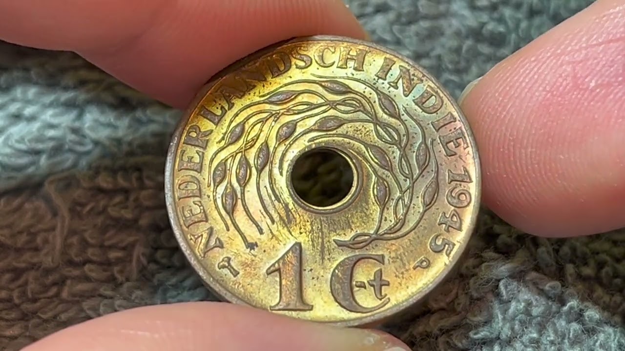 1945 Netherlands East Indies 1 Cent Coin &bull;&nbsp;Values, Information, Mintage, History, and More