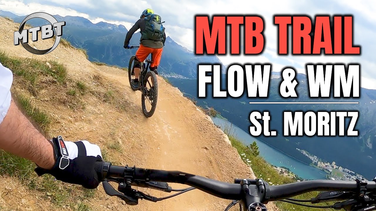 MTB Trail Sankt Moritz Corviglia Flow e WM Trails | MTBT