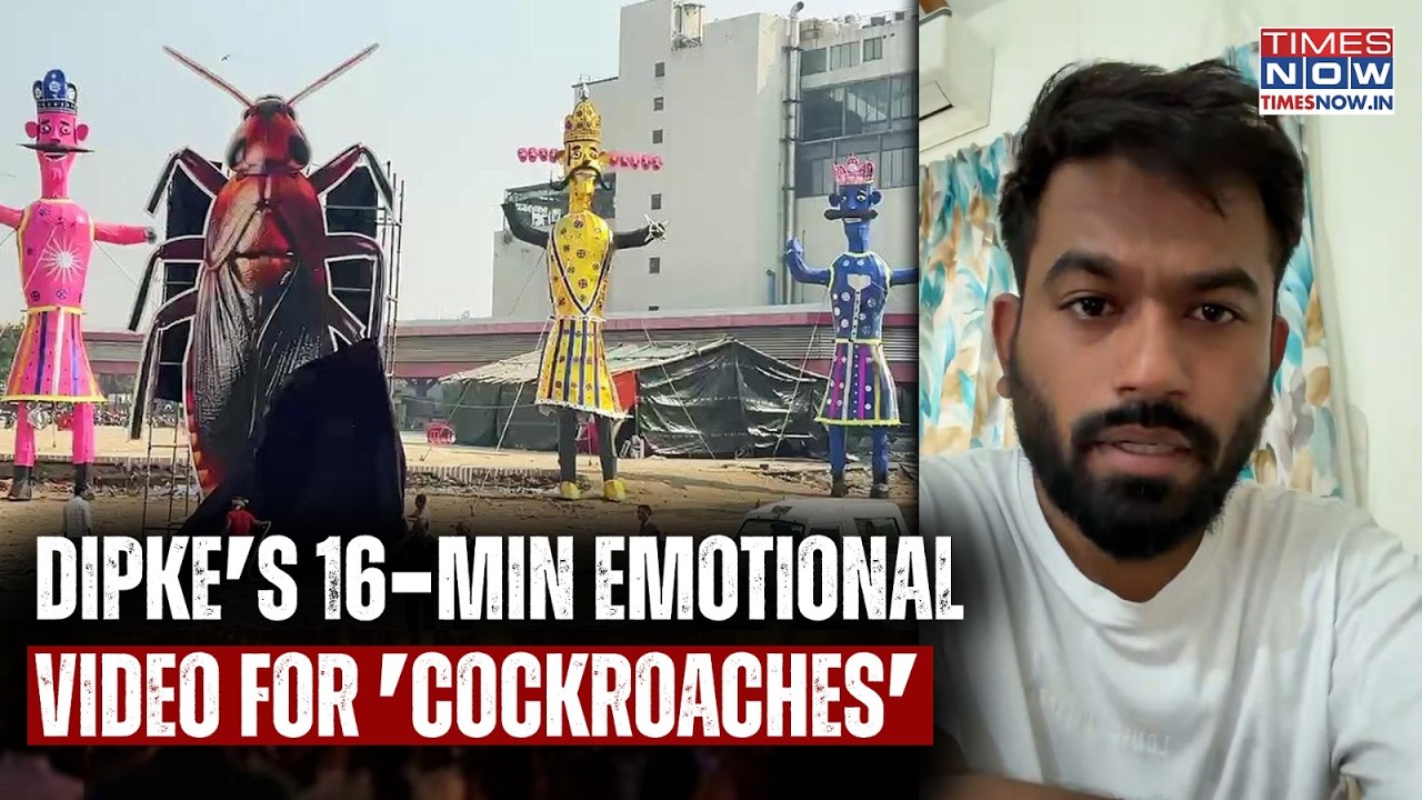 Dipke's Emotional Message For 'Cockroaches' On Dussehra, CJP Boss Reveals Next BIG Plan | WATCH
